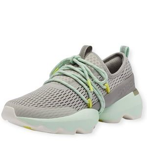 Sorel Kinetic Impact Lace Dove Sea Salt Shoes Size 10